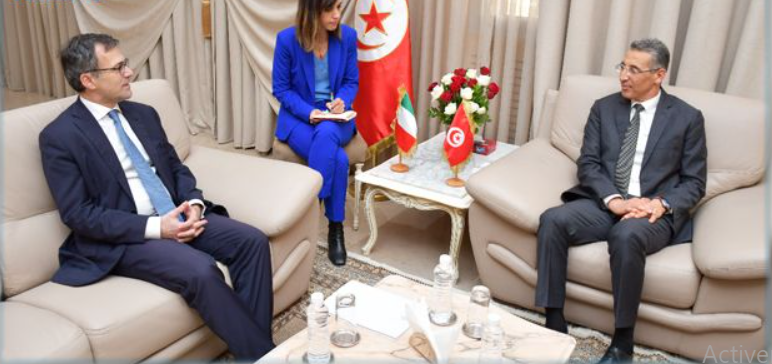  أبرز محاور لقاء وزير الداخلية بسفير ايطاليا بتونس